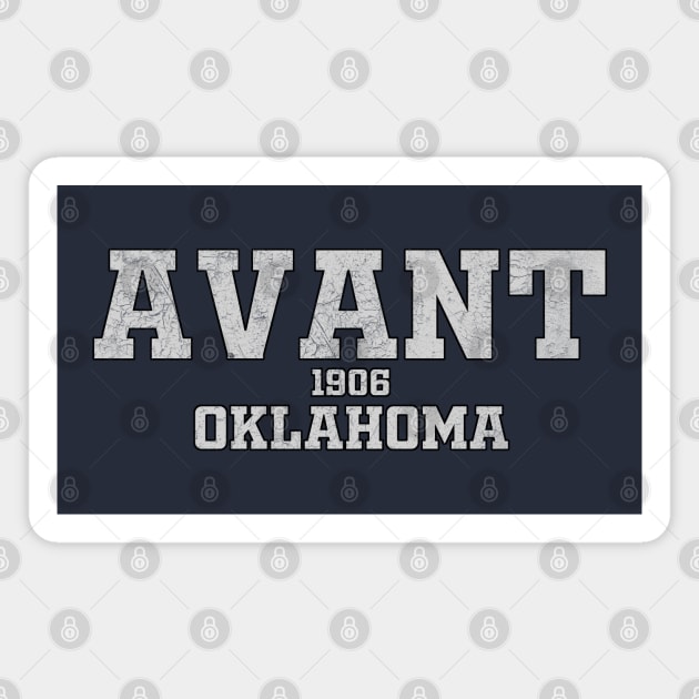 Avant Oklahoma Magnet by RAADesigns